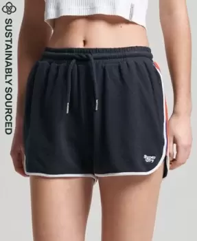 image of Superdry Organic Cotton Vintage Stripe Racer Shorts