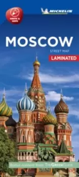 Image of MOSCOW - Michelin City Map 9222 : Laminated City Plan