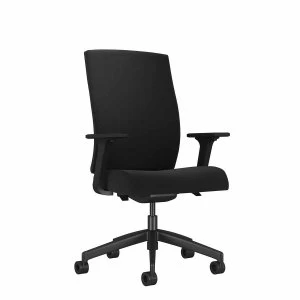 image of TC Office Ash High Back Chair, Black