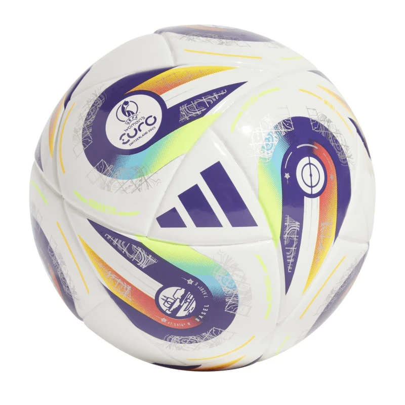 Image of adidas Euros Mini Ball 2025 Adults - White White Mini