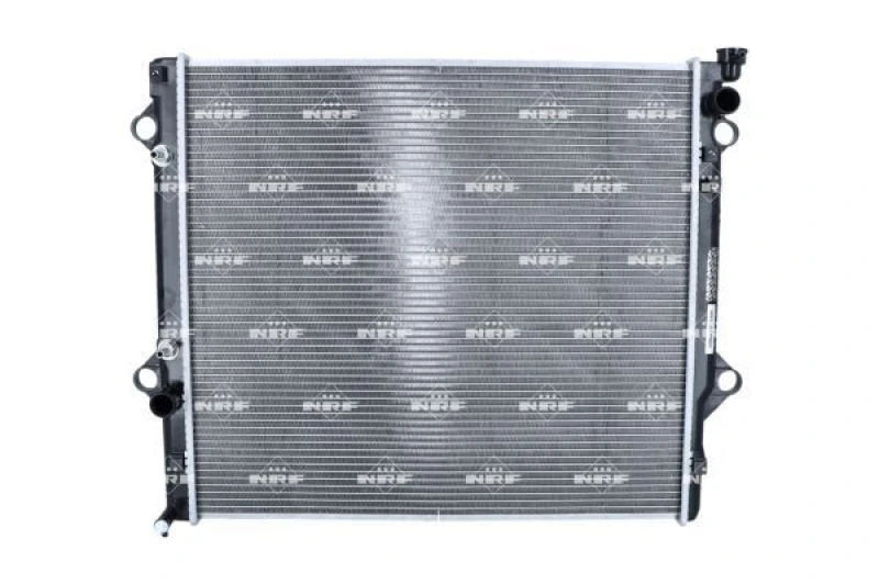 Image of NRF 53568 Engine radiator EASY FIT Brazed cooling fins, Aluminium, with mounting parts Aluminium Radiator,engine cooling (470)