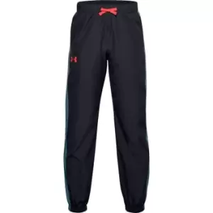 image of Under Armour Mesh Lined Jogging Pants Junior Boys - Black