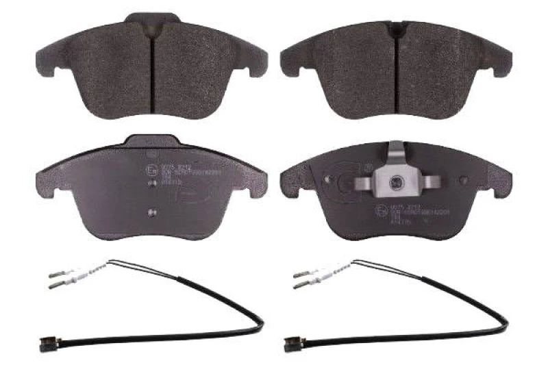 Image of SWAG 15 11 6380 Brake pad set Front Axle, with fastening material Brake Pad Set,disc brake (402)
