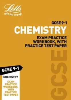 Image of GCSE 9-1 chemistry Exam practice workbook with practice test paper by