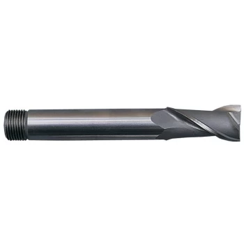 image of 17.00MM HSS 2 Flute Threaded Shank Long Series Slot Drill - Sherwood