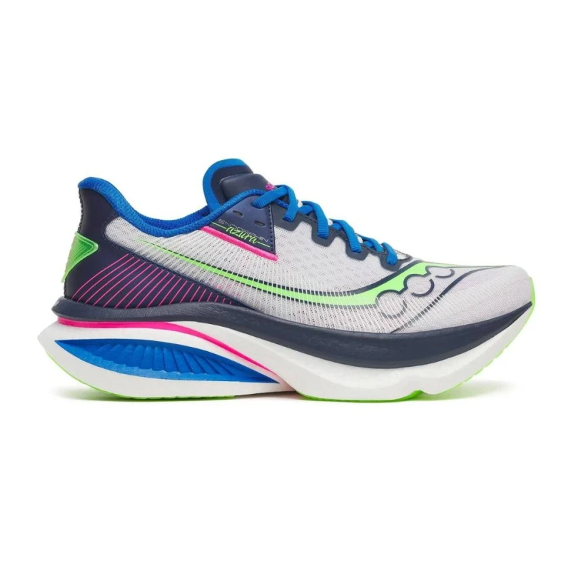 Image of Saucony Saucony Endorphin Azura Mens White/navy - White / 6.5 / Standard