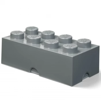 image of LEGO Storage Brick 8 - Dark Grey