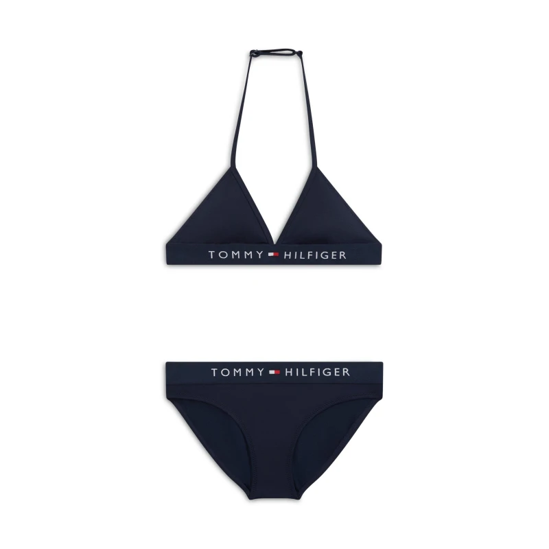 Image of Tommy Hilfiger Tommy Bikini Set Jn62 Night Navy C1G female 8-10Y