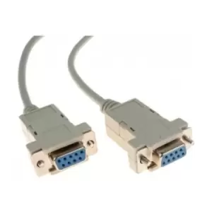 Image of Hypertec 136021-HY serial cable Grey 5m DB-9