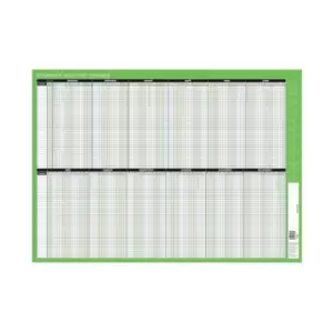 Image of Q-Connect Staff Planner Unmounted 2023 KFSPU23