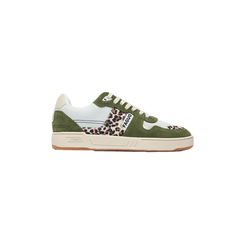Image of Faguo Womens suede leather Trainers Faguo Ceiba Vert Female 39