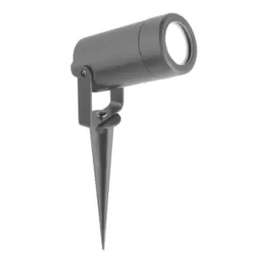 Image of Outdoor Grey Directional Garden Spike Light