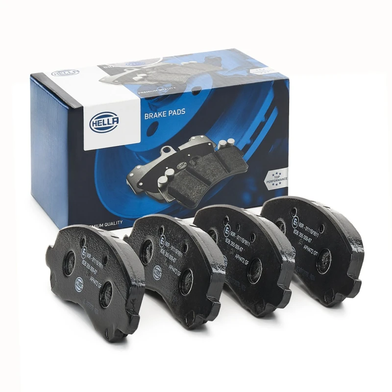 Image of HELLA Brake pad set HELLA 8DB 355 009-671
