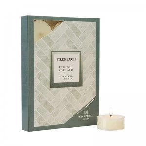 Image of Fired Earth Earl Grey and Vetivert Tealights