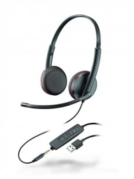 Image of Plantronics Blackwire C3220 USB C Headset