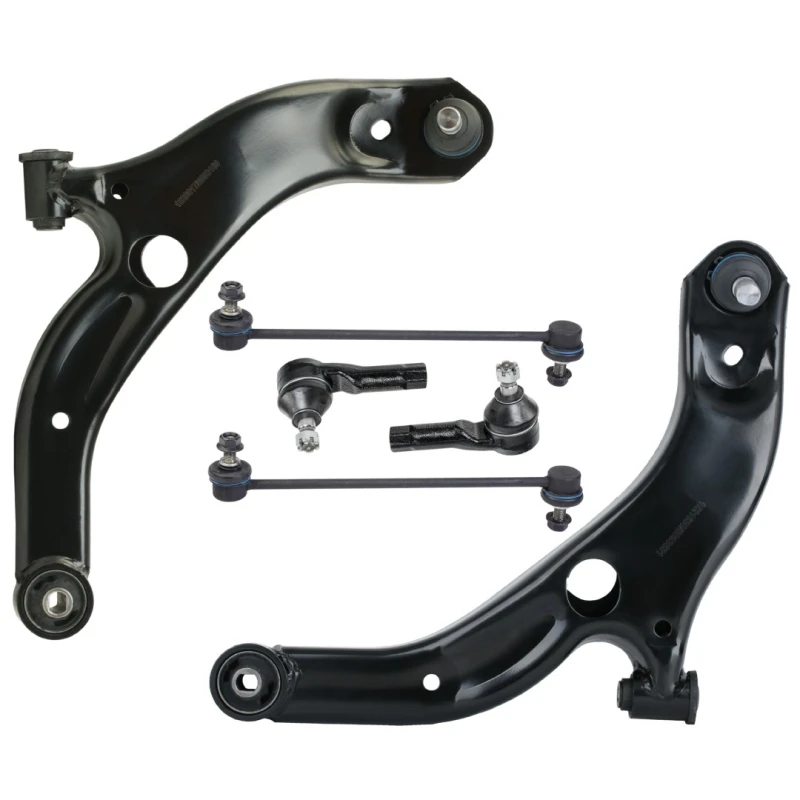 Image of RIDEX 2905L0013 Link Set, wheel suspension with coupling rod, Lower Sheet Steel Link Set,wheel suspension (2905)