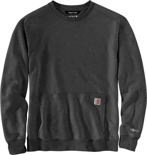 Image of Carhartt Lightweight Crewneck Pullover, grey, Size 2XL