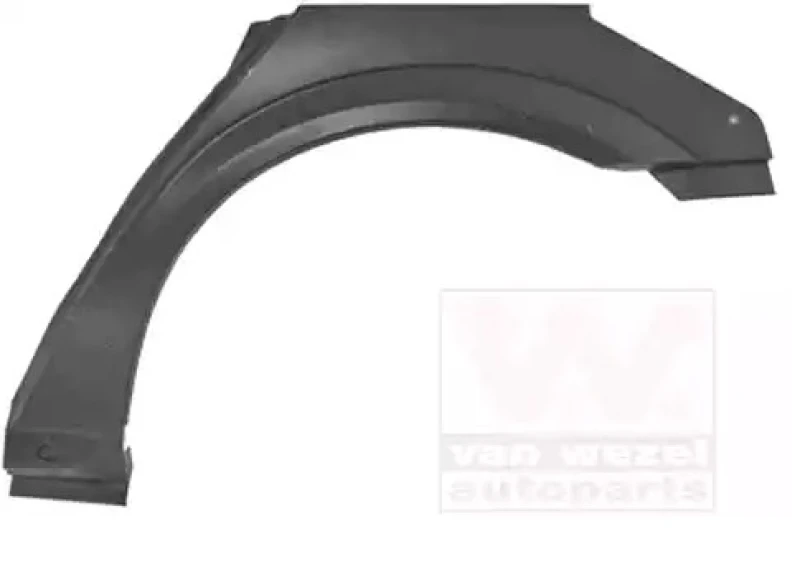 Image of VAN WEZEL 3768147 Arch Trims Left Rear Sidewall (901)