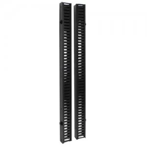 Image of Tripp Lite SmartRack 1.8 m Vertical Cable Manager Double finger duct w