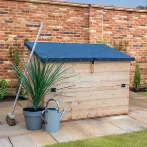 Image of Mercia 3 x 4ft Shiplap Timber Storage Chest Box