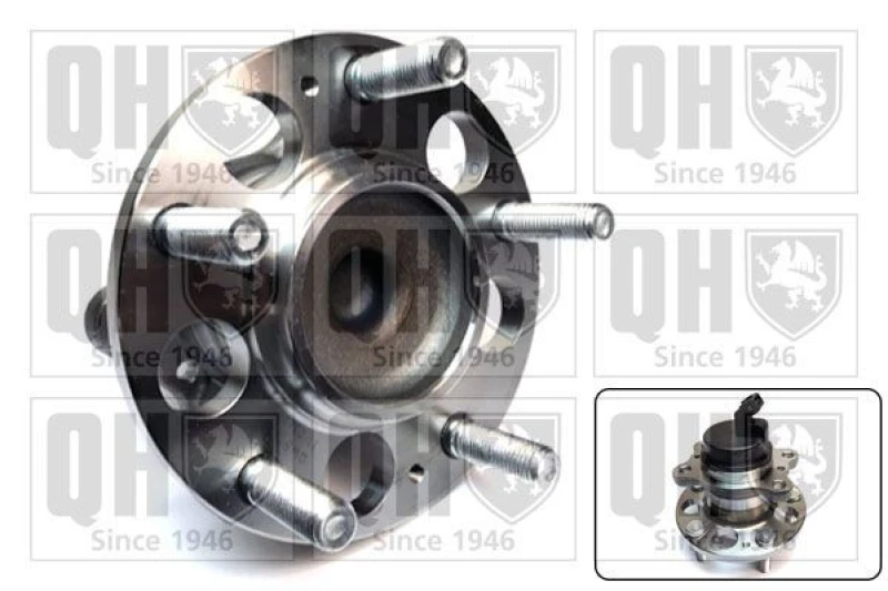 Image of QUINTON HAZELL Wheel bearing kit QUINTON HAZELL QWB1633