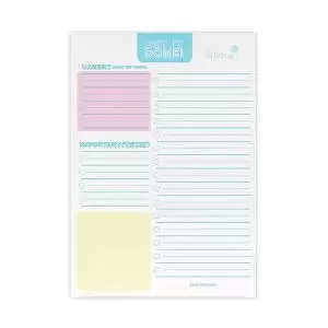 Image of Silvine Luxpad Things To Do Desk Pad 60 Pages A5 223 SV01939