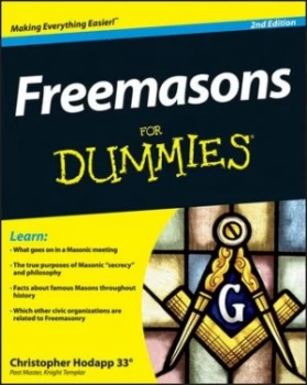 Image of Freemasons for Dummies by Christopher Hodapp Paperback