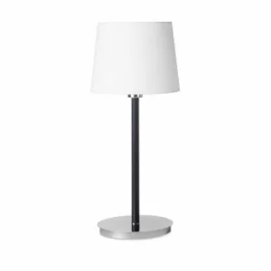 Image of Deluxe lamp, chrome, without lampshade