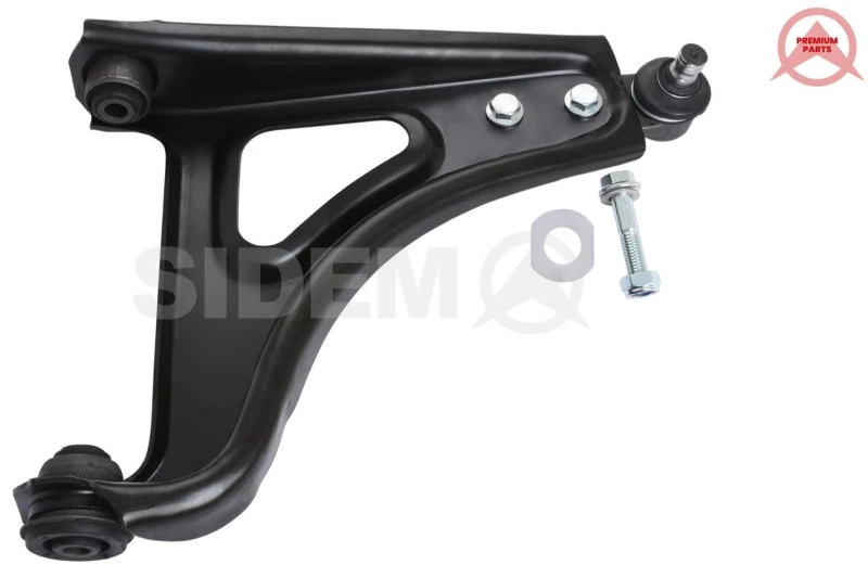 Image of SIDEM 5573 Suspension arm Control Arm, Sheet Steel, Front Axle Right, with fastening material Sheet Steel Track Control Arm (273)