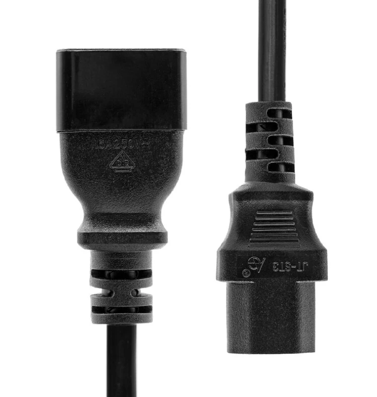 Image of ProXtend C13 to C20 Power Extension Cord Black 0.5m