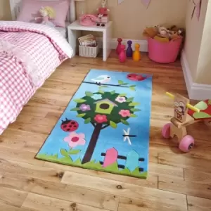 Image of Think Kids 4897 Blue 70cm x 140cm Rectangle