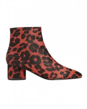 image of Violeta by Mango Print Ankle Boot