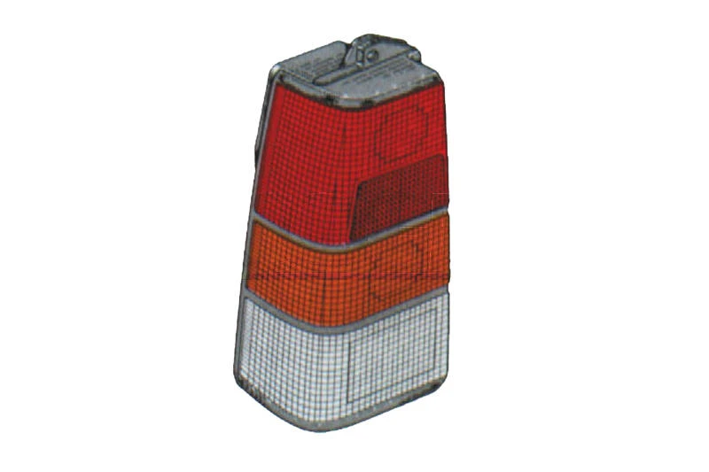 Image of PRASCO FT1214053 Rear light with bulb holder, Right Combination Rearlight (391)