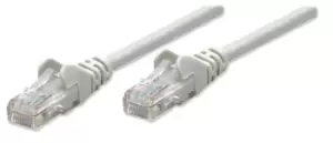 image of Intellinet Network Patch Cable, Cat5e, 1.5m, Grey, CCA, U/UTP,...