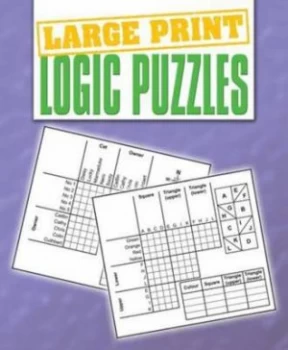 Image of Large Print Puzzles Logic Puzzles. Paperback