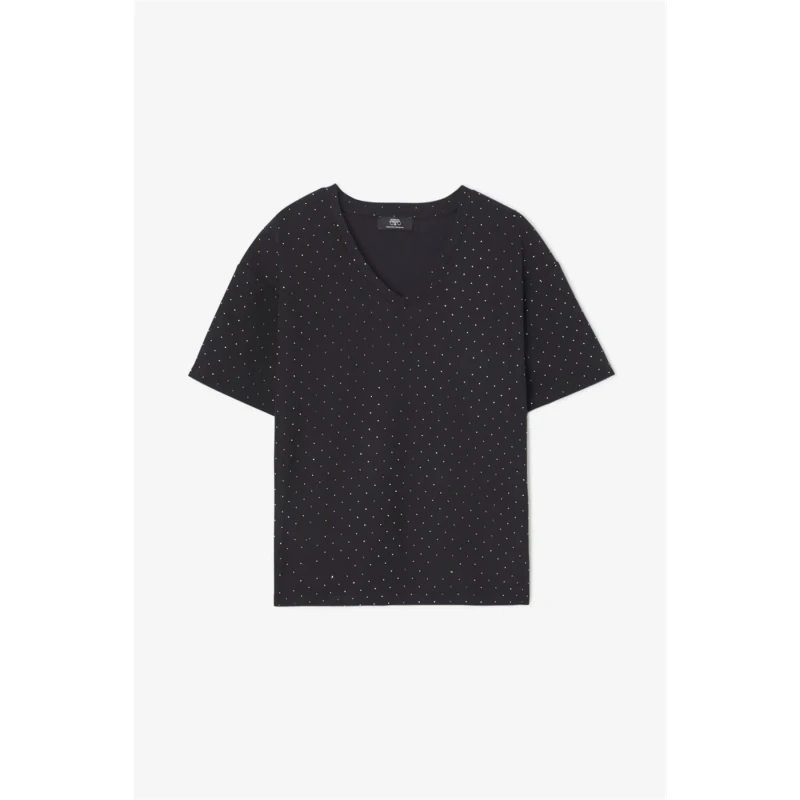 Image of Le Temps des cerises Womens T-Shirt Le Temps des cerises Alasko Noir Female XS
