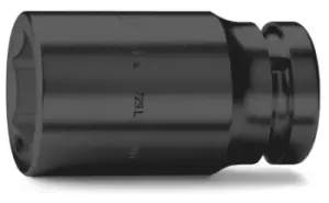 Image of Beta Tools 729L 1" Square Drive Long/Deep Impact Socket 24mm 007290324