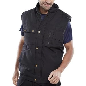 Image of Click Workwear Hudson Bodywarmer 2XL Black Ref HBBLXXL Up to 3 Day