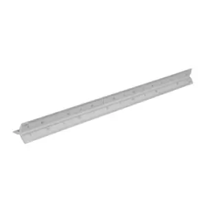 Image of Silverline Aluminium Scale Tri Rule 300mm 731001