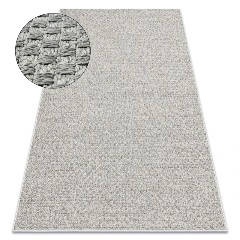 Image of RugsX Carpet Origi 3661 Grey - Flat-Woven Sisal String 155X220 Cm