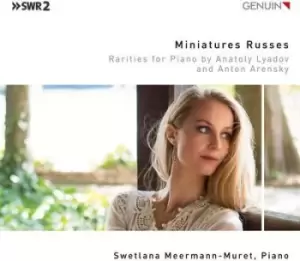 Image of Swetlana Meermann-Muret Miniature Russes Rarities for Piano By Anatoly Lyadov and Anton Arensky by Anatoly Lyadov CD Album