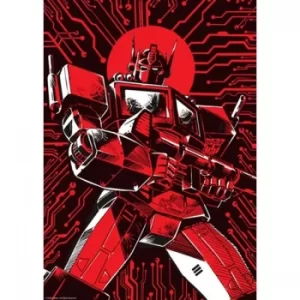 Image of Transformers Art Print Optimus Prime Limited Edition 42 x 30 cm