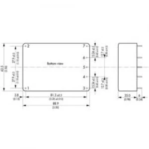 Image of TracoPower TML 30112 PCB mount power supply module 12 V 2500 mA 30 W
