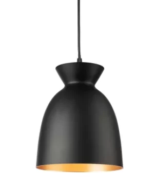 image of Maisie Dome Pendant Light Black