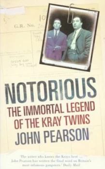 Image of Notorious by John Pearson Book