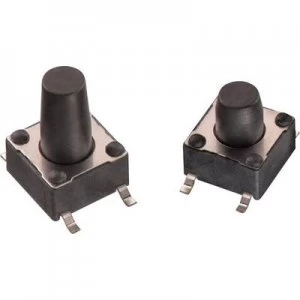 Image of Wuerth Elektronik WS TSS 430182050816 Pushbutton 12 Vdc 0.05 A 1 x OffOn momentary