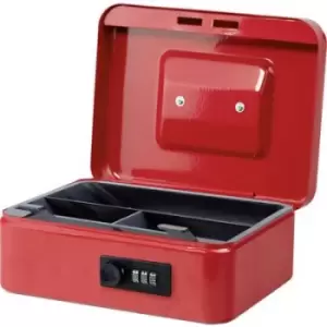 image of Burg Waechter Money Code 5020 red Cash box (W x H x D) 200 x 90 x 160 mm Red