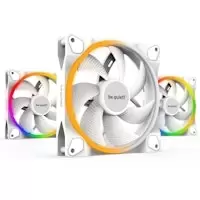 image of be quiet! Light Wings ARGB 140mm PWM Fan White - Triple Pack