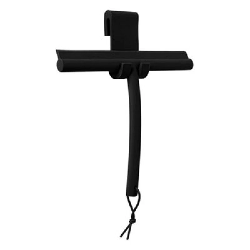 Image of Blomus Vipo Shower Wiper With Overdoor Hook - Black