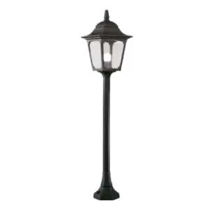 Image of Outdoor IP44 1 Bulb Short Mini Lamp Post Pillar Black LED E27 100W d00308